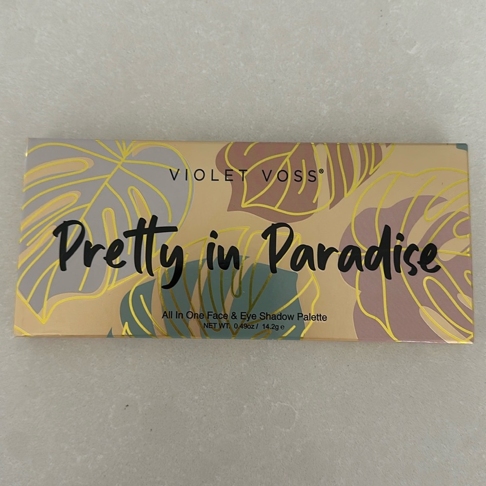 Violet Voss Pretty in Paradise makeup palette